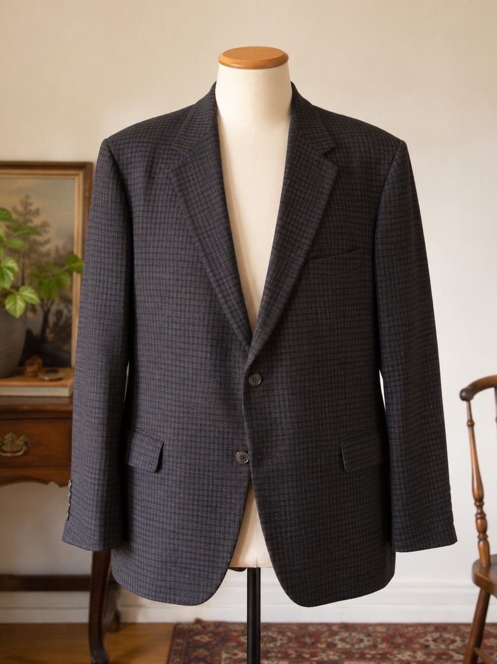 Jack Victor 100% Wool Blazer Made in Canada 44S